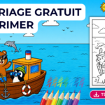 Coloriage dauphin à imprimer : embarquez avec les MellowPaws Friends
